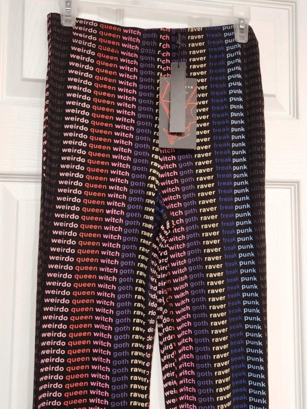 Stretchy colorful flare pants size Smals